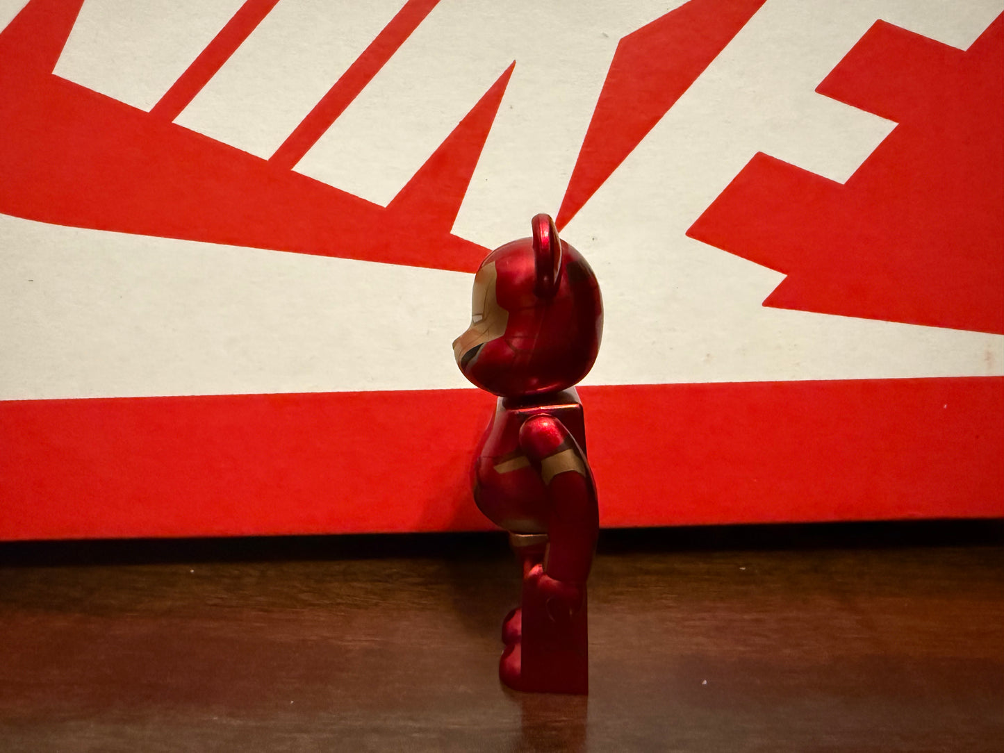 100% Be@rbrick x Iron Man Happy Lottery