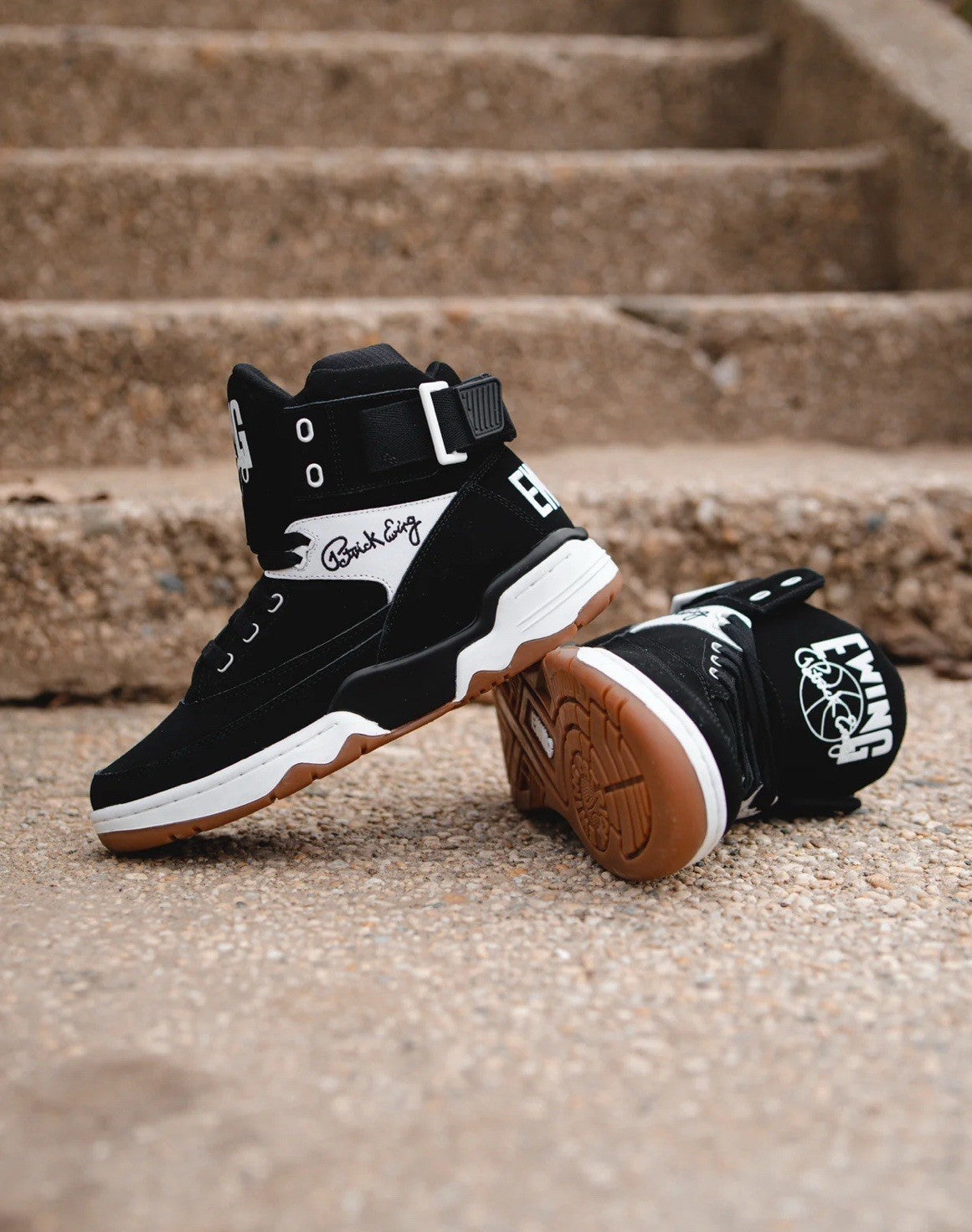PATRICK EWING ATHLETICS 33 HI Black/White/Gum 1EW90100-018