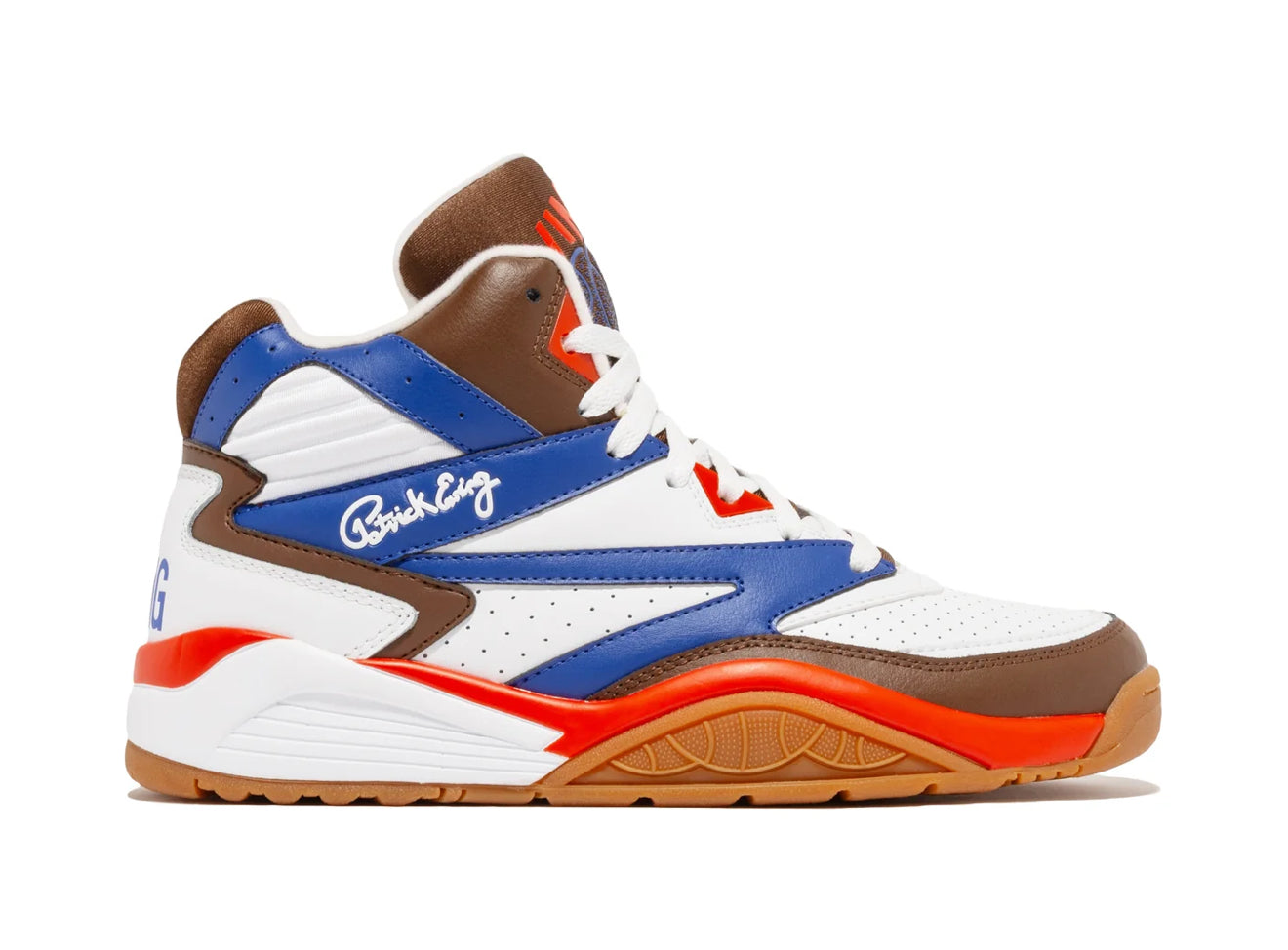 Ewing Athletics Sport Lite Patrick Chewing Mens White Basketball Shoes