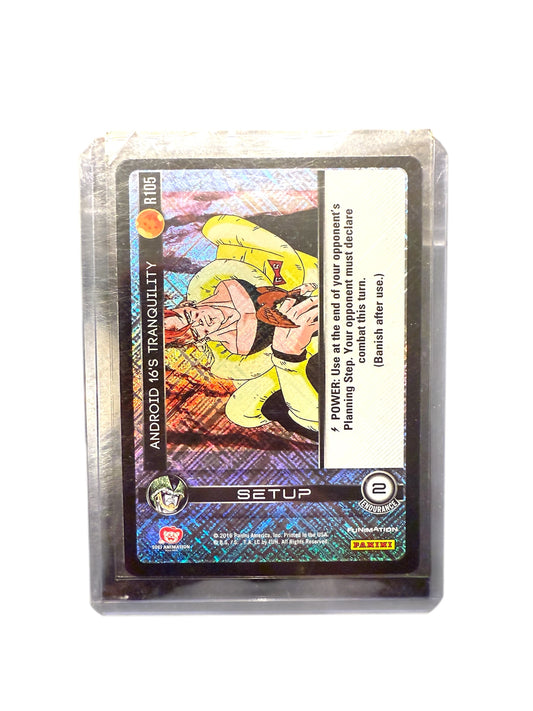 Dragon Ball Z trading card “Android 16's Tranquility"