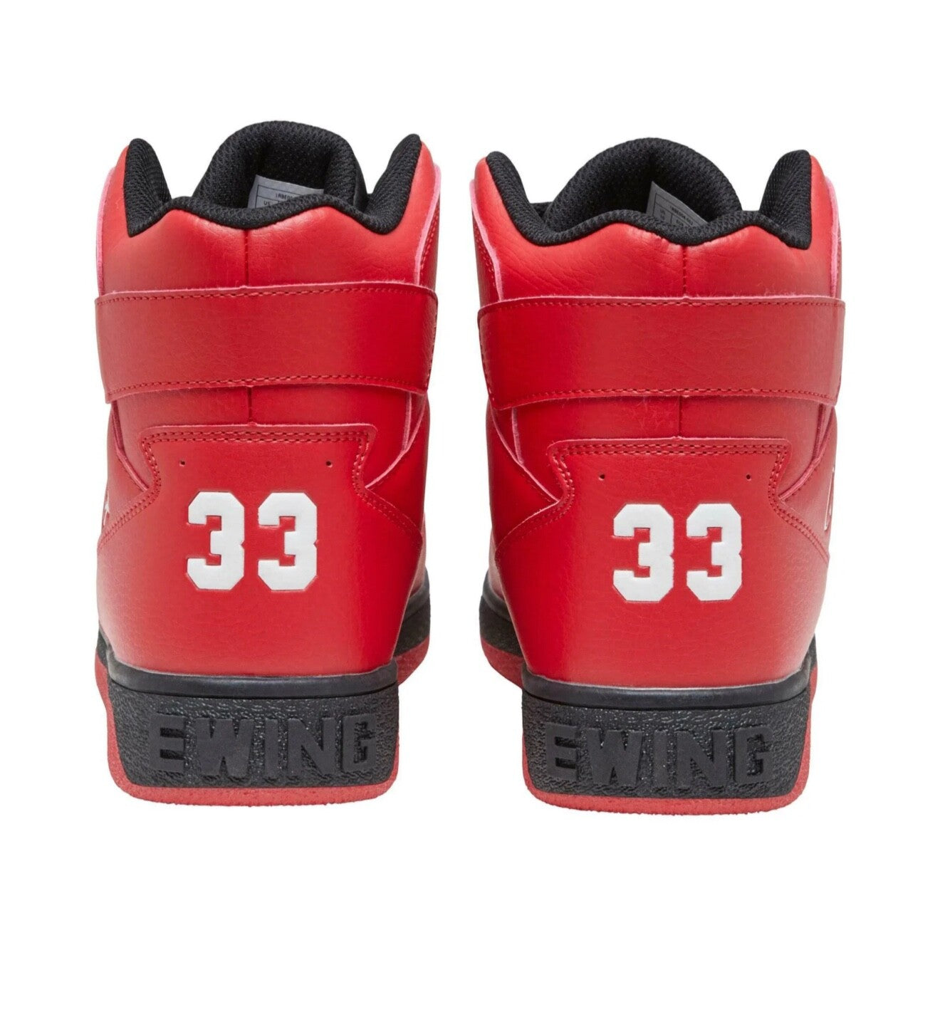 REBOUND BY EWING 33 HI NON STRAP - High-top trainers - red black white