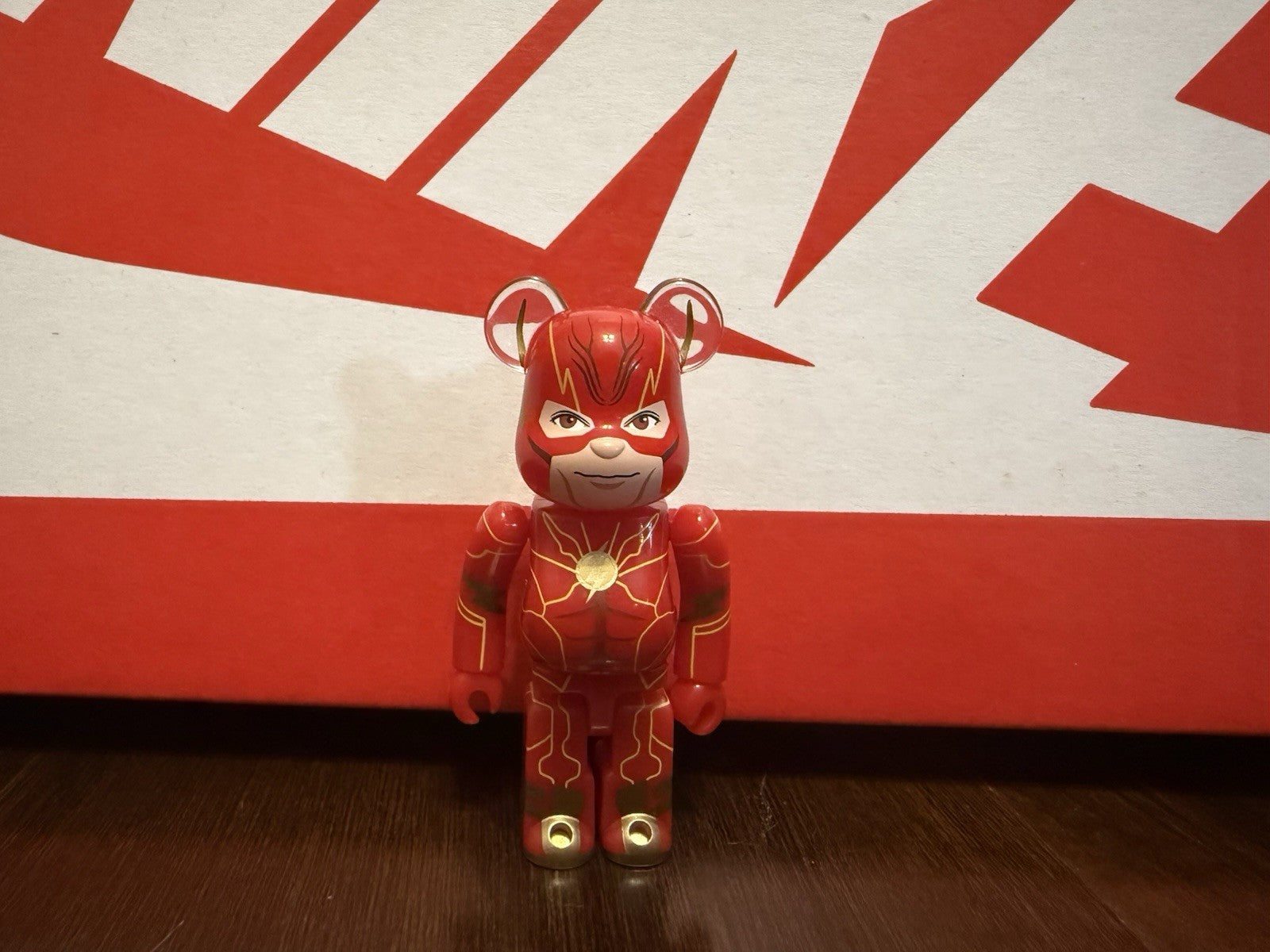 The Flash (Hero) - 100% Be@rBrick Series 47 by Medicom BEAR ONLY