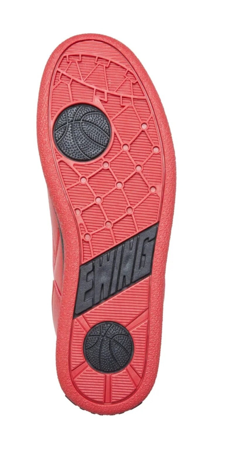 REBOUND BY EWING 33 HI NON STRAP - High-top trainers - red black white