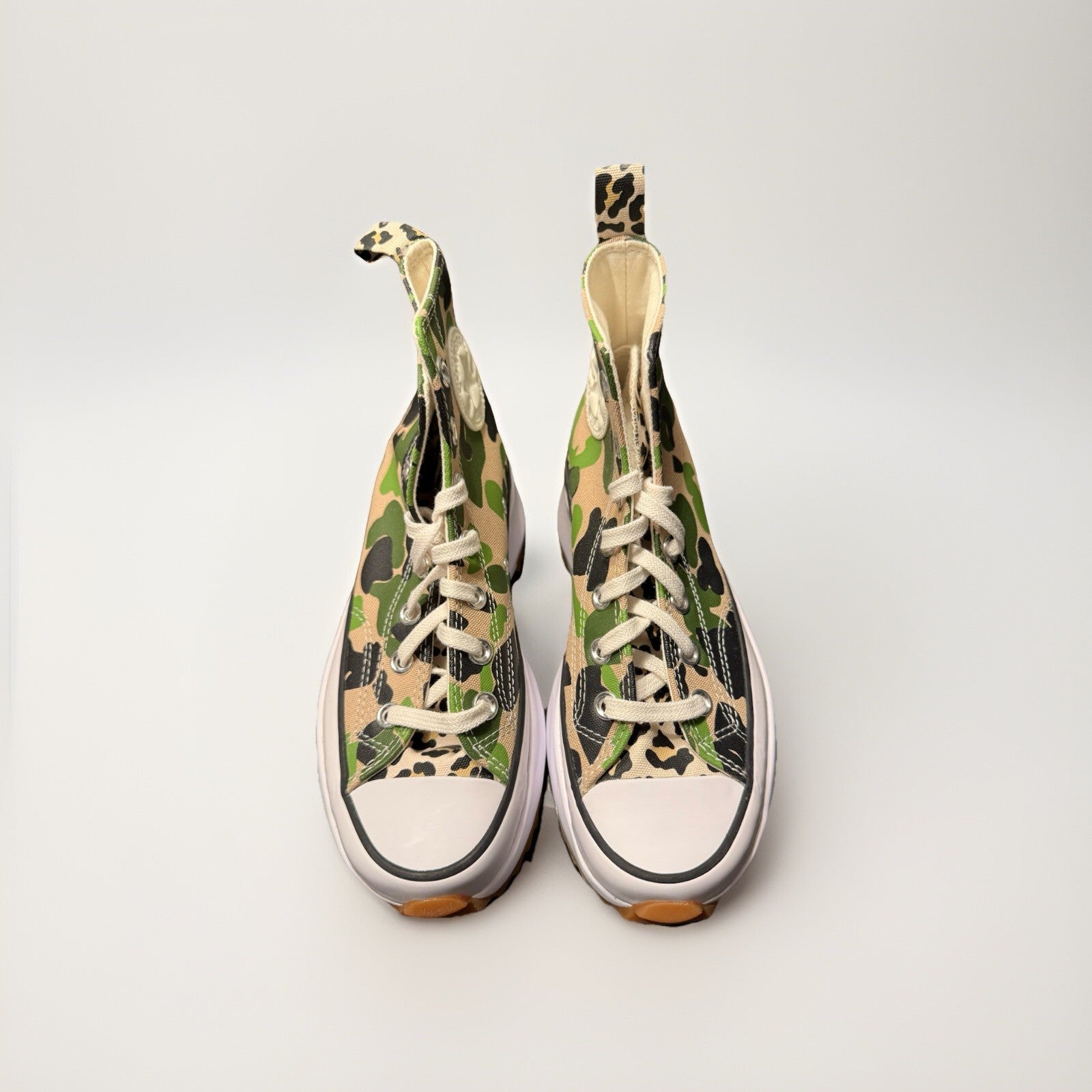 Size 5M 6.5W - Converse Run Star Hike High Archive Print Camo