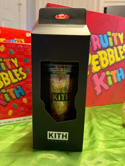 *FRIENDS & FAMILY* KITH NIKE  FRUITY PEBBLES LEBRON 4 PROMO SAMPLE BOX SIZE 10.5