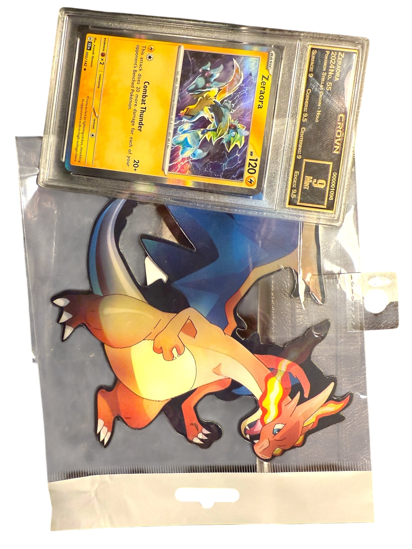 Zeraora Pokemon card GRADED 9