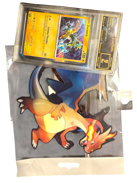 Zeraora Pokemon card GRADED 9