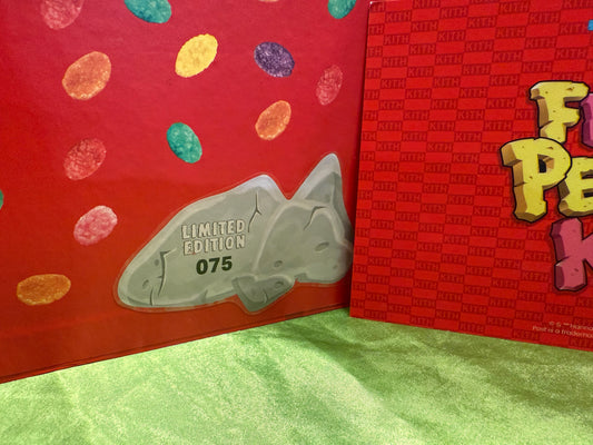 *FRIENDS & FAMILY* KITH NIKE  FRUITY PEBBLES LEBRON 4 PROMO SAMPLE BOX SIZE 10.5