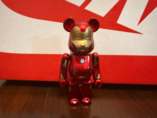 100% Be@rbrick x Iron Man Happy Lottery